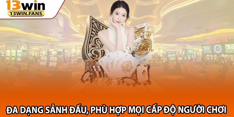 Game Bài 13win – Trải Nghiệm Cược Đỉnh Cao Mỗi Ngày 3 Đa Dạng Sảnh Đấu, Phù Hợp Mọi Cấp Độ Người Chơi